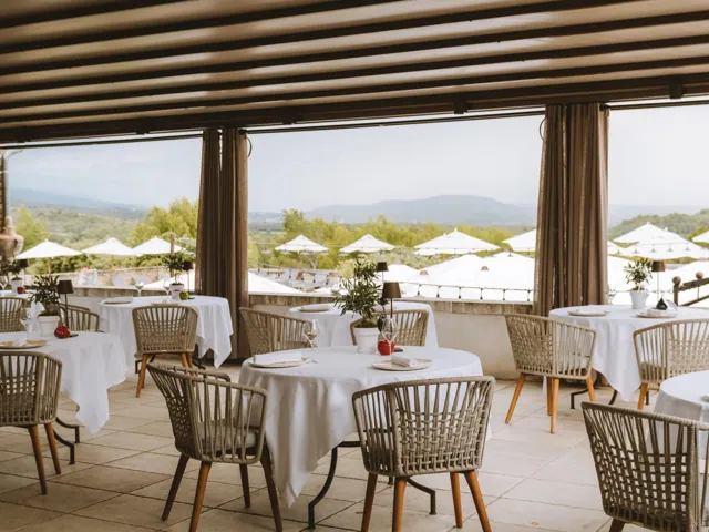 La Table de Xavier Mathieu 餐厅实景，Le Phébus & Spa，Joucas